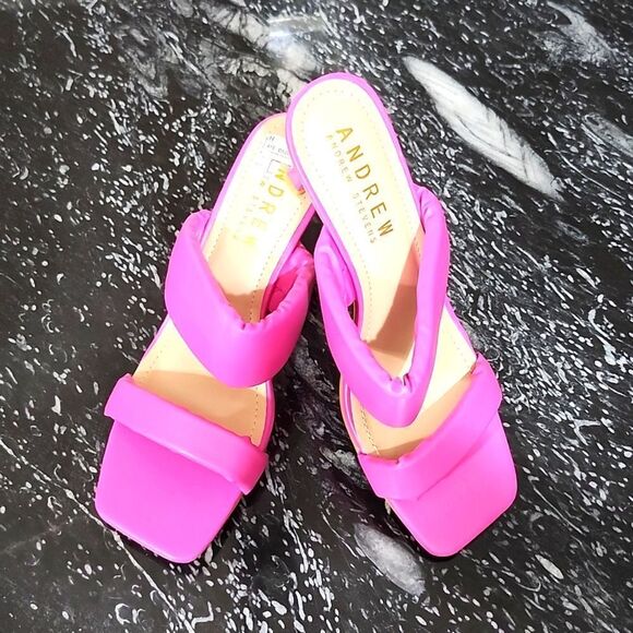 BRAND NEW ANDREW BY ANDREW STEVEN'S WOMEN'S CORA SANDALS - Picture 13 of 16